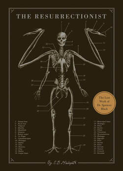 Book cover of a skeleton with labels for 