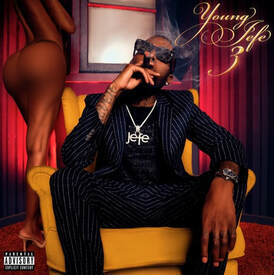 Album cover of Shy Glizzy smoking a cigar